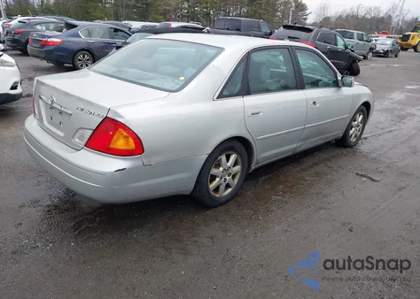 2001 Toyota Avalon Xls from USA, damaged, VIN 4T1BF28B51U160826